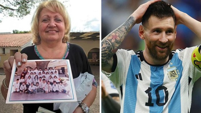 Cô giáo đầu tiên gửi tâm thư cho Messi: Tôi muốn ôm cậu trước khi chết - Ảnh 1.
