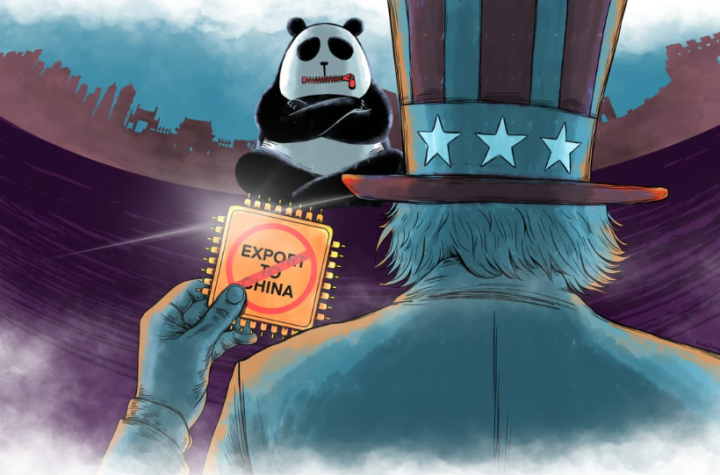 Đằng sau sự im lặng của Trung Quốc khi bị Mỹ hạn chế chip - Ảnh 1.