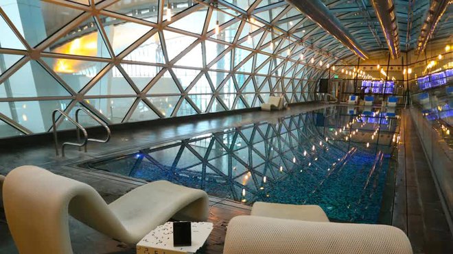 Sân bay đẳng cấp bậc nhất thế giới tại Qatar: Mang kiến trúc tương lai với không gian sang trọng gây choáng ngợp - Ảnh 7.