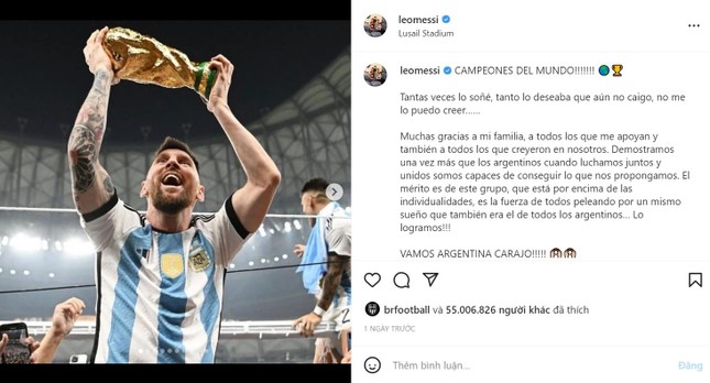 Lionel Messi ghi bàn đầu tiên sau 4 trận ra sân với màu áo PSG, đăng bức ảnh  