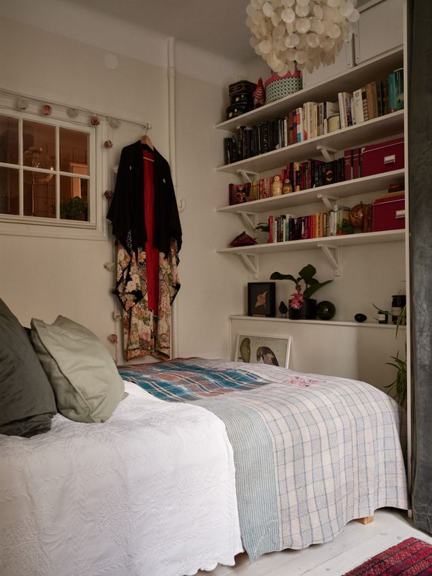 Những cách thiết kế phòng ngủ cực đỉnh bất chấp diện tích nhỏ hẹp - Ảnh 7.