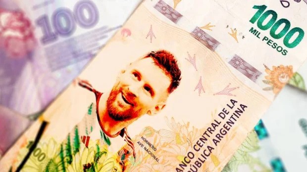 Ngắm phiên bản sắp ra mắt của đồng 1.000 peso Messi - Ảnh 1.