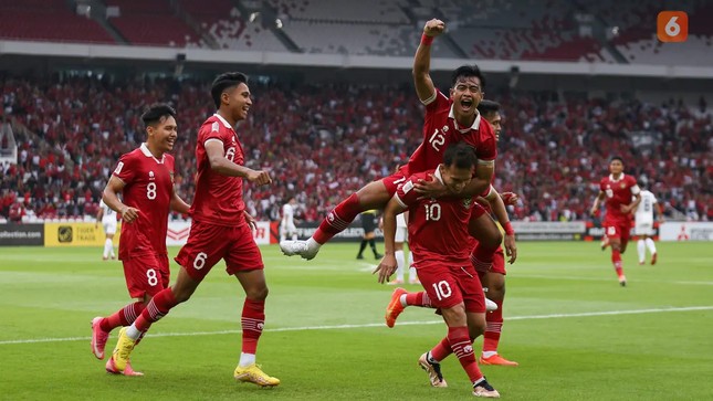 Indonesia chật vật giành 3 điểm dù chỉ phải gặp Campuchia - Ảnh 1.