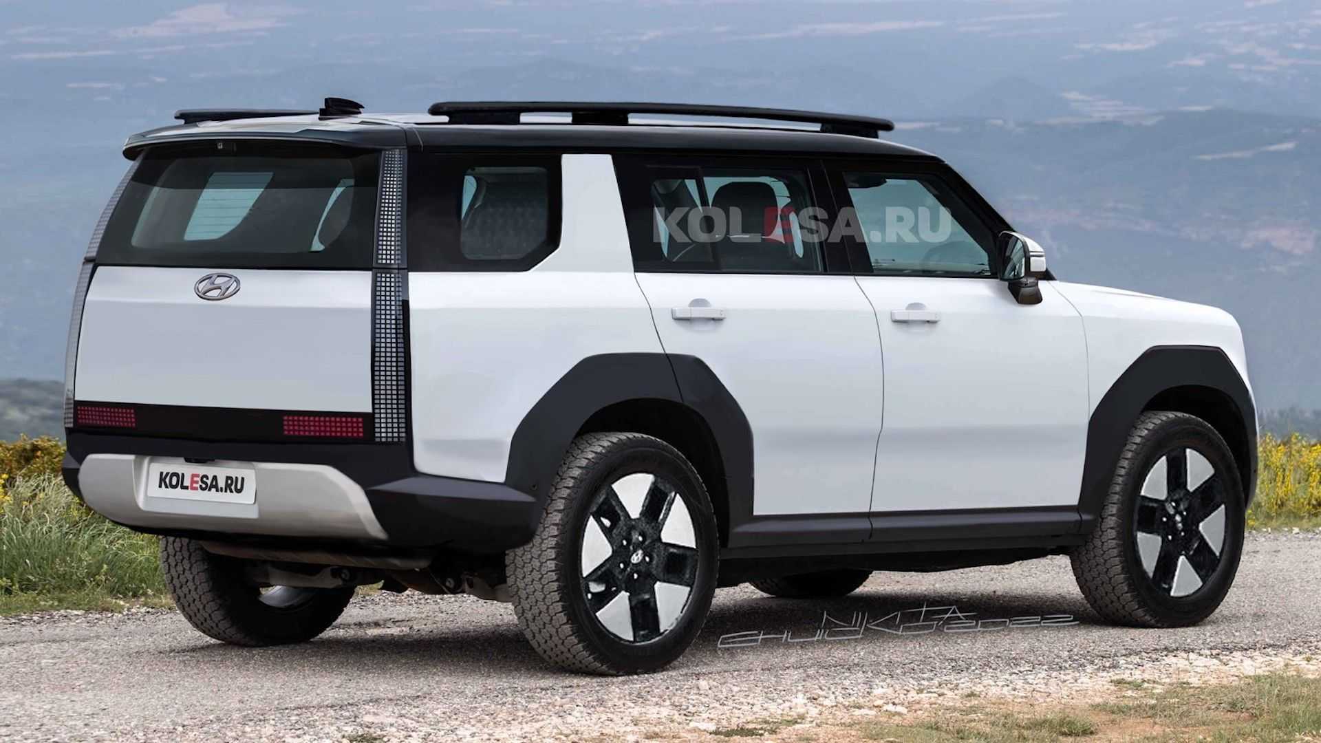 Xem trước đuôi Hyundai Santa Fe 2024: Góc cạnh như G-Class, dễ gây tranh cãi khi ra mắt - Ảnh 3.