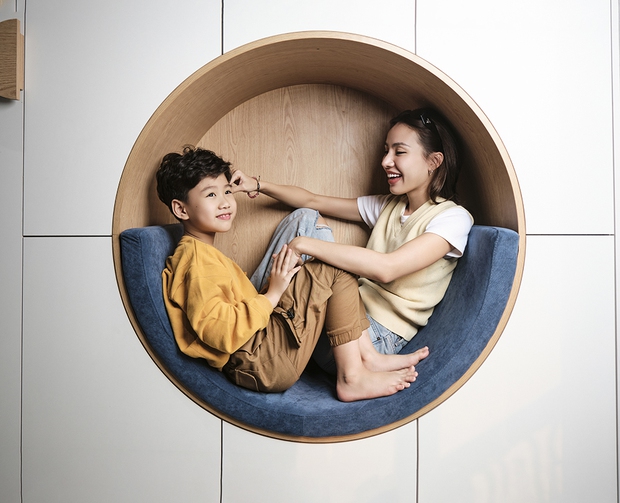 Phòng ngủ với ý tưởng “khám phá vũ trụ” của con trai Gigi Hương Giang đích thị là căn phòng trong mơ của mọi đứa trẻ - Ảnh 2.