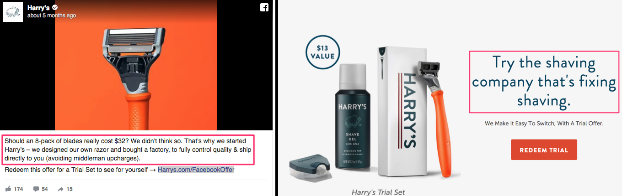  Dao cạo Harry’s và cuộc chiến với “gã khổng lồ” Gillette: Marketing hiệu quả, chốt đơn tài tình, được định giá hơn 1 tỷ USD  - Ảnh 4.