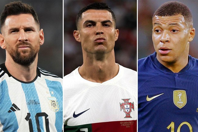 Mbappe ghi bàn gấp 5 lần Ronaldo + Messi ở vòng knock-out World Cup