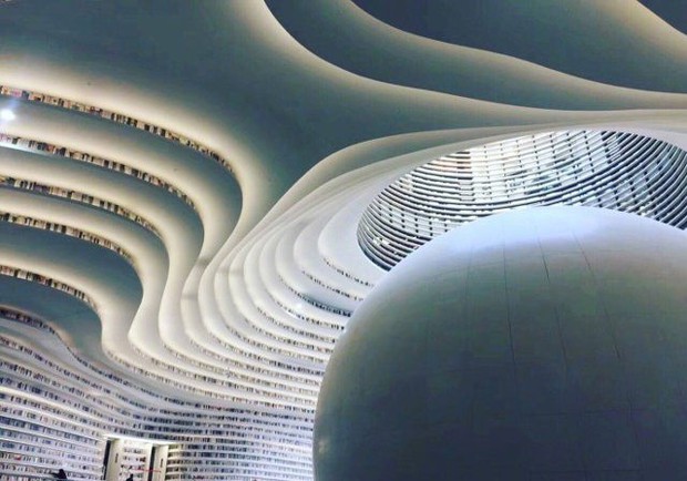 Siêu thư viện đẹp nhất Trung Quốc - Ảnh 3.