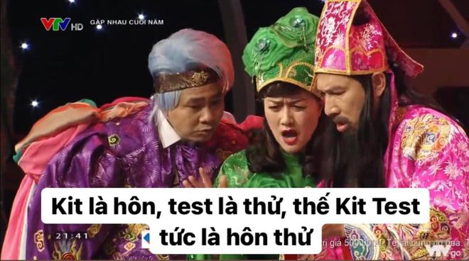 Ngọc Hoàng hỏi Kit Test là gì, Táo Kinh tế đáp 2 từ được khen ngợi: Xuất sắc! Thành trend hot Táo Quân 2022 tới nơi! - Ảnh 1.