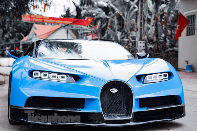 Nhóm ngư dân trẻ tự chế siêu xe Bugatti Chiron  - Ảnh 4.