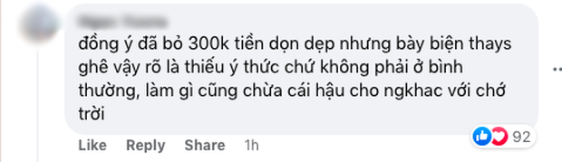  Khách trả villa “tanh bành” rác với tã bẩn, chủ nhà tức tối bóc phốt thì bị dân mạng vặn vẹo vì… 300k: Có đáng để làm vậy? - Ảnh 3.