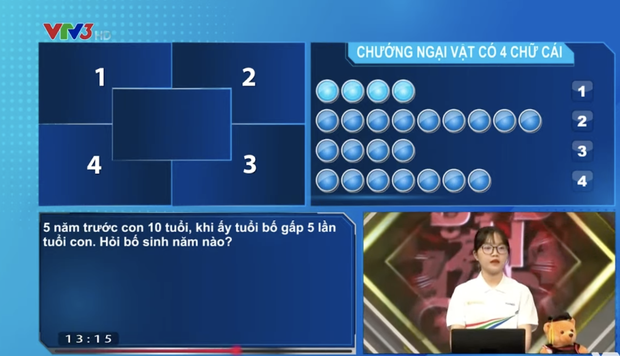 Câu hỏi Olympia: Con 10 tuổi, bố gấp 5 lần tuổi con. Hỏi bố sinh năm nào? - Đáp án cực dễ nhưng rất ít người tìm ra - Ảnh 1.