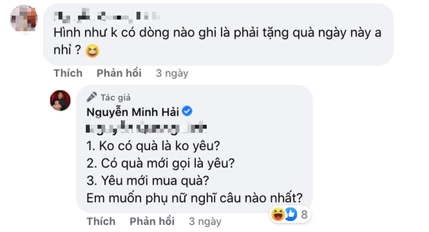 Chồng Hoà Minzy nói gì khi bị dân mạng chất vấn việc không tặng quà vợ trong ngày Valentine? - Ảnh 3.