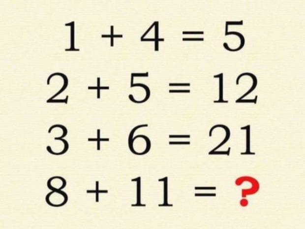 Bài Toán hỏi: 8 + 11 bằng bao nhiêu - Trả lời đáp án không phải 19 chứng tỏ bạn siêu thông minh! - Ảnh 1.