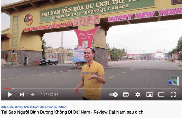  Một YouTuber chỉ ra 3 lý do khiến người Bình Dương không thích đi KDL 6000 tỷ Đại Nam, dân mạng dấy lên tranh cãi - Ảnh 1.