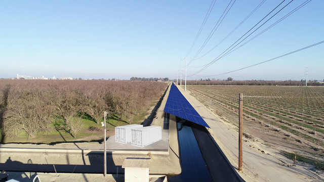Một công đôi việc: California bao phủ kênh nước bằng tấm pin mặt trời, vừa tạo ra điện, vừa tiết kiệm nước - Ảnh 4.