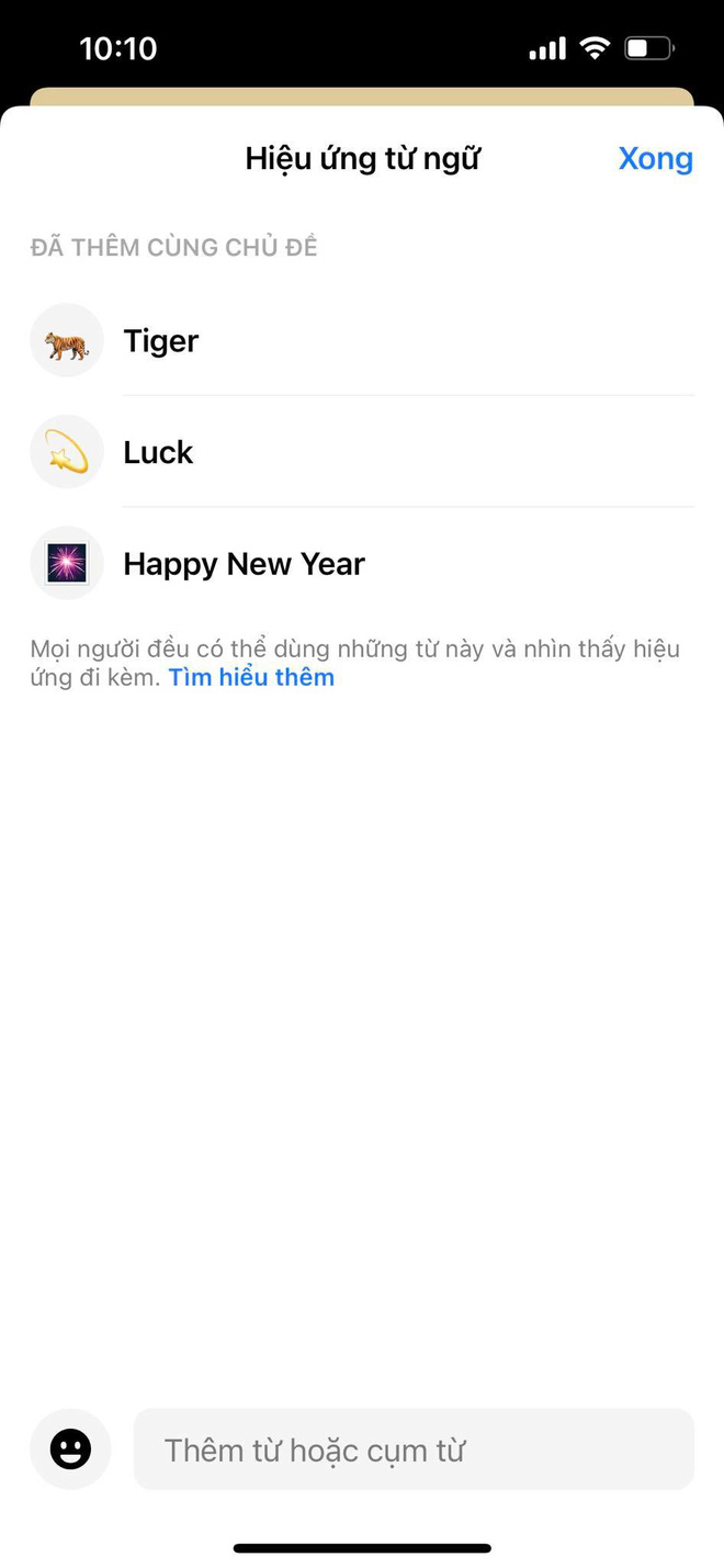 Messenger vừa update thêm theme hổ vàng cho năm nay, check xem tài khoản của bạn đã có chưa? - Ảnh 5.