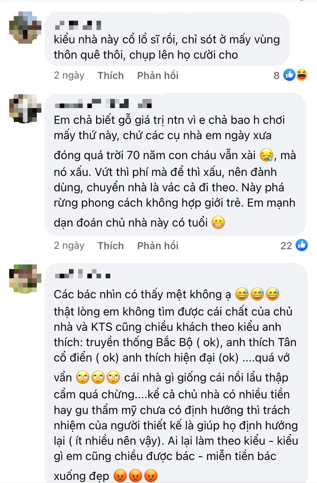  Biệt thự thiết kế theo phong cách tân cổ giao duyên khiến dân tình mắc mệt, dù qua tay KTS nhưng vẫn như nồi lẩu thập cẩm - Ảnh 12.