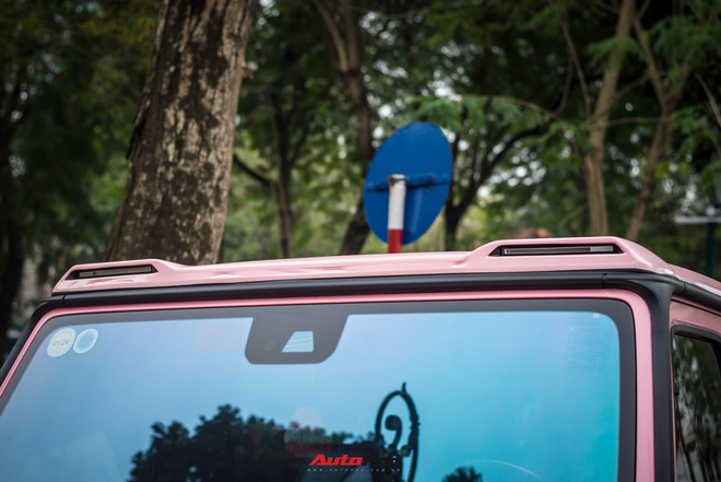 Đã chơi trội với Mercedes-AMG G 63 độ Hofele, đại gia Hà Nội còn tạo cá tính cho xe với màu hồng có một không hai - Ảnh 11.