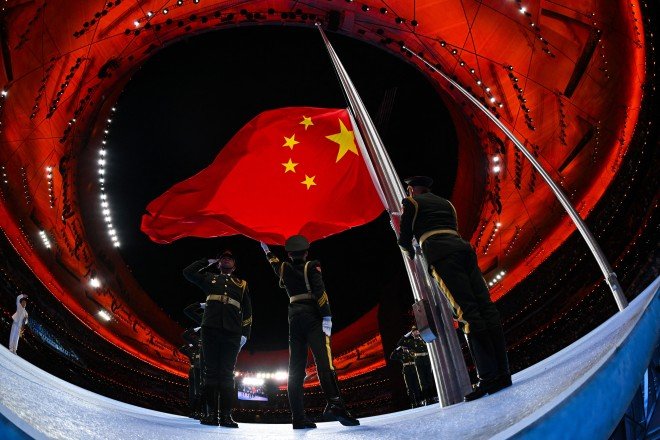  Lễ khai mạc Olympic Bắc Kinh 2022 thắp sáng rực rỡ Sân vận động Tổ chim  - Ảnh 2.