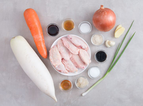Món ăn ngon mỗi ngày: Củ cải trắng hầm thịt gà ngon, hấp dẫn - Ảnh 1.
