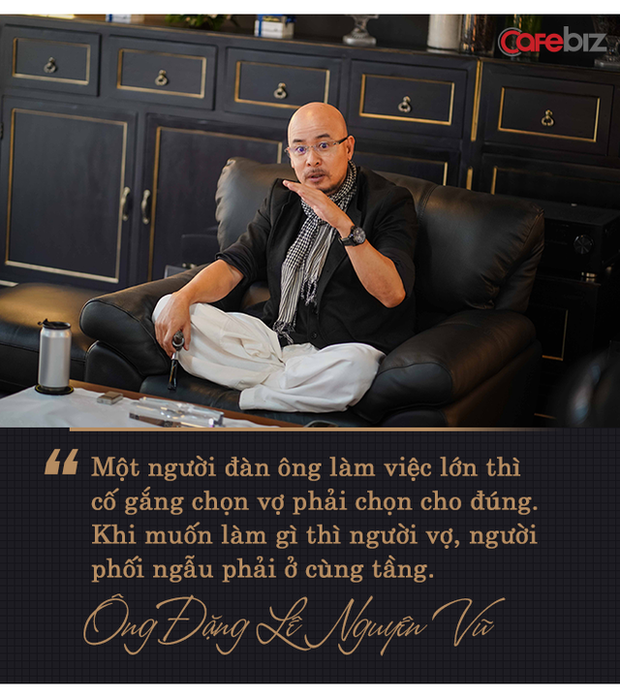 Mr Dang Le Nguyen Vu once spoke about choosing a wife: Having to marry someone of the same class as a partner, behind a man's destruction is a woman - Photo 1.