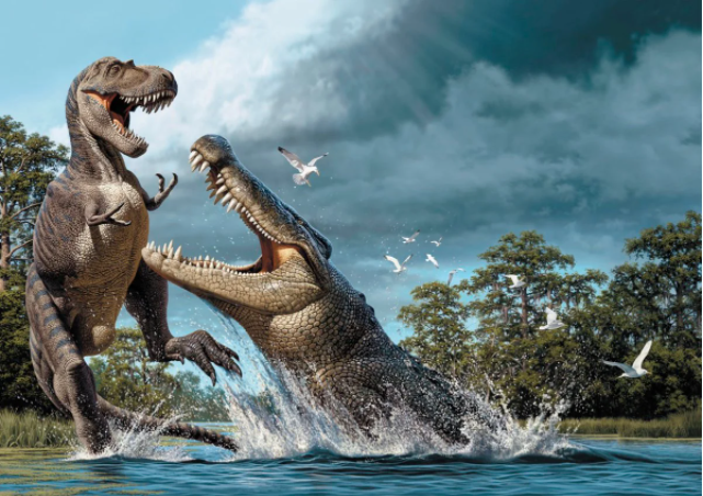 Lần đầu tiên tìm thấy một loài cá sấu ăn thịt khủng long ở Úc, nó đã nuốt chửng cả con khủng long vào bụng - Ảnh 10.