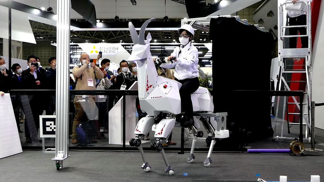 Kawasaki trình làng một con dê robot có thể cưỡi được - Ảnh 5.
