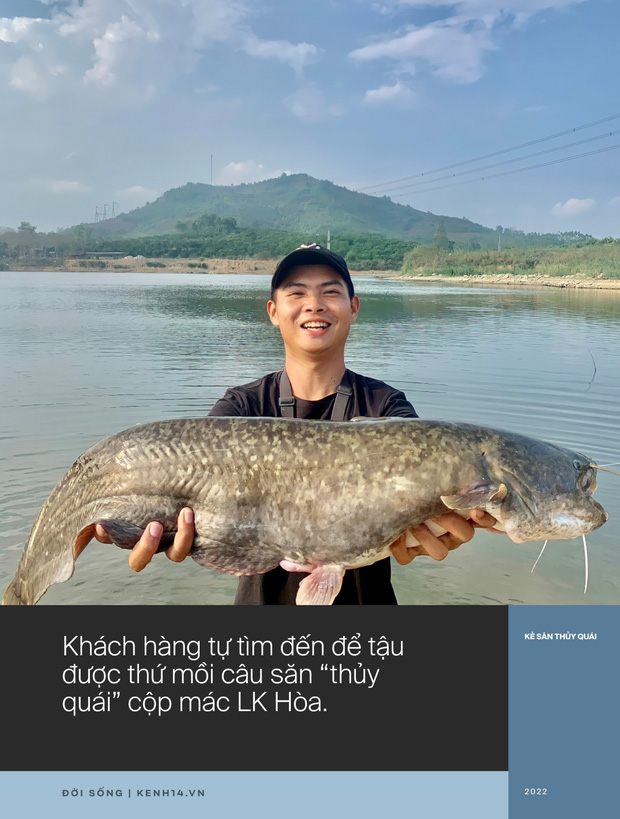 Đi câu với kẻ săn thuỷ quái LK Hoà: Buôn quần áo phá sản nên câu cá cho đỡ stress ai ngờ thành idol tóp tóp, kiếm tiền tỷ nhờ bán 1 thứ nhỏ xíu - Ảnh 8.