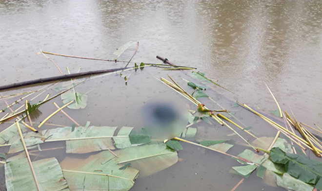 Visiting the fish pond, the couple panicked and discovered the body of an 87-year-old woman in the pond - Photo 1.