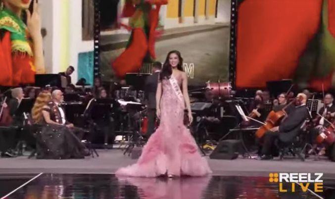 Chung kết Miss World 2021: Hoa hậu Đỗ Thị Hà xinh đẹp, tự tin và đầy năng lượng trên sân khấu - Ảnh 1.