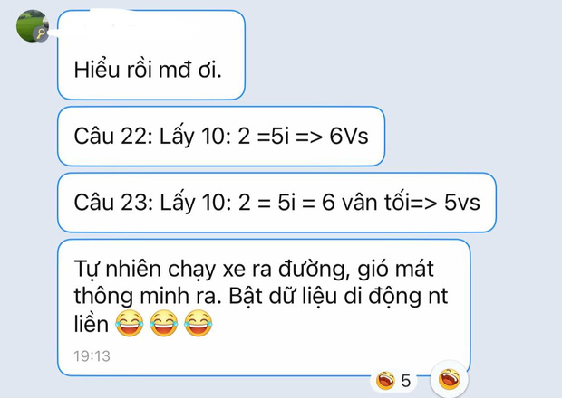   At 7pm, the teacher suddenly texted that he had found the answer, the students did not have time to understand, read the teacher's last message and burst out laughing - Photo 1.