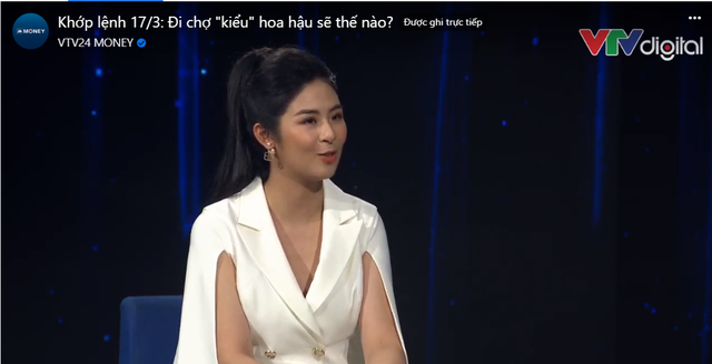  Miss Ngoc Han revealed for the first time the 