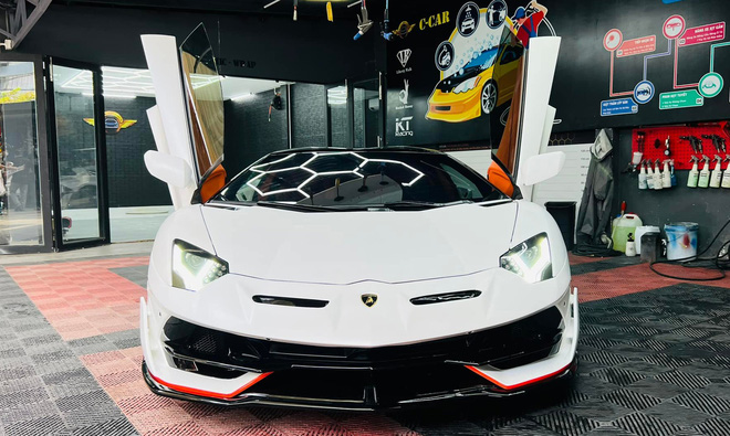 Young master Dak Lak converted Lamborghini Aventador Roadster into the first SVJ limited edition in Vietnam - Photo 3.