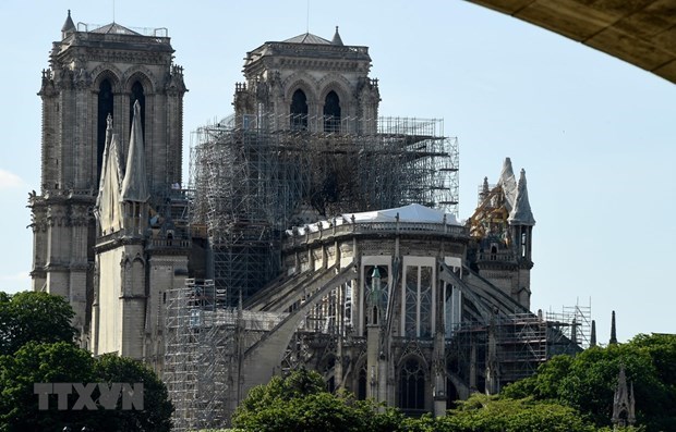 Discovered ancient tombs and lead coffins below Notre Dame Cathedral in Paris - Photo 1.