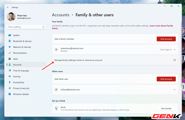 How to activate and set up parental controls on Windows 11 - Picture 8.