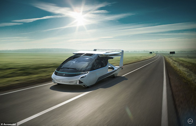 The world's first flying and running 4-seater taxi will go into operation in 2027 - Photo 2.