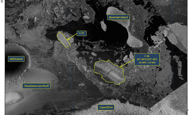 The ice shelf in Antarctica the size of Rome has completely collapsed - Photo 1.