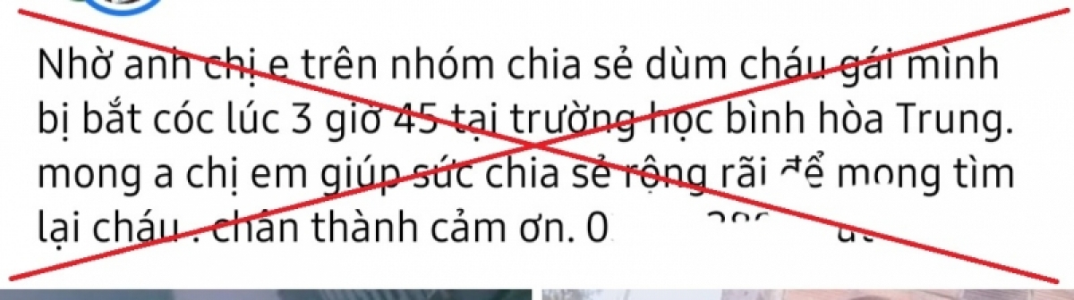 Sự thật bất ngờ vụ thiếu nữ 13 tuổi bị bắt cóc trước cổng trường - Ảnh 2.