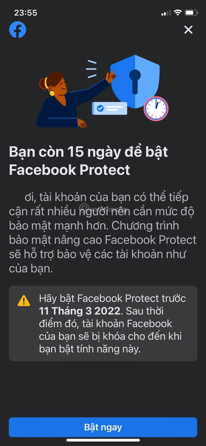 Người dùng Facebook phải bật tính năng này để không bị khóa tài khoản  - Ảnh 2.