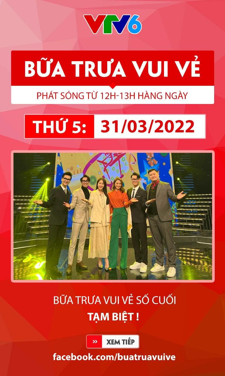 Chương trình Bữa trưa vui vẻ chính thức ngừng phát sóng sau 8 năm - Ảnh 1.