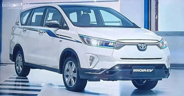 Toyota Innova chạy điện bất ngờ xuất hiện - MPV tiết kiệm hầu bao cho cả dân chạy dịch vụ khi giá xăng đang lên đỉnh - Ảnh 3.