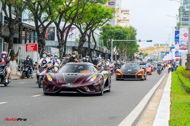 Show diễn siêu xe hơn 600 tỷ đồng chính thức khởi hành: Koenigsegg dẫn đoàn, quy tụ nhiều đại gia chơi xe nức tiếng tại Việt Nam - Ảnh 5.