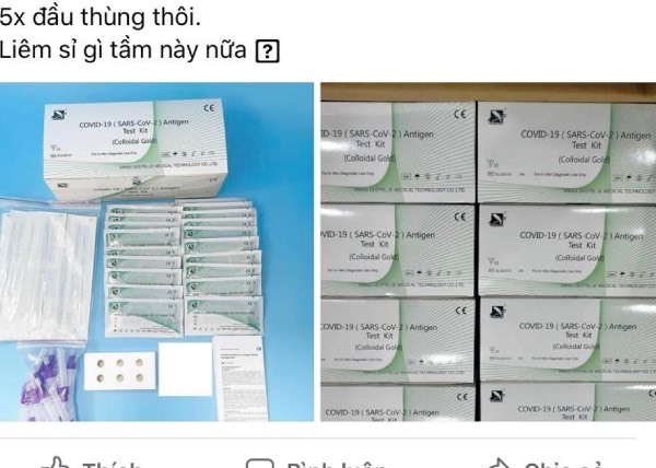 Giá kit test nhanh lao dốc thê thảm, rẻ nhất từ trước đến nay - Ảnh 1.