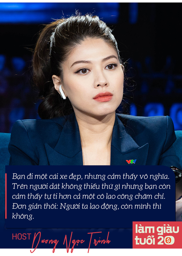 Host Dương Ngọc Trinh: “Tiền như hạt giống, gieo ở mảnh đất nào sẽ ra thành cây như thế” - Ảnh 4.