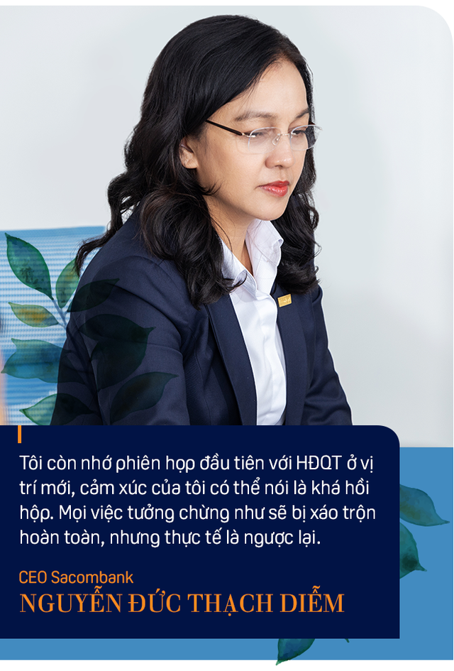  CEO Sacombank Nguyễn Đức Thạch Diễm: Tôi có cả lợi thế của phụ nữ và đàn ông khi điều hành ngân hàng - Ảnh 2.