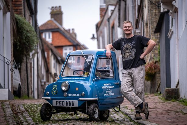 The man who owns the smallest car in the UK, reveals the shocking cost of gas - Photo 5.