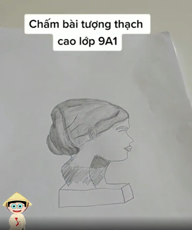 Thầy giáo chấm điểm bài tập Mỹ thuật của học trò lớp 9, tưởng hì hục tô vẽ thế nào, ai ngờ thành phẩm lại ô dề thế này... - Ảnh 6.