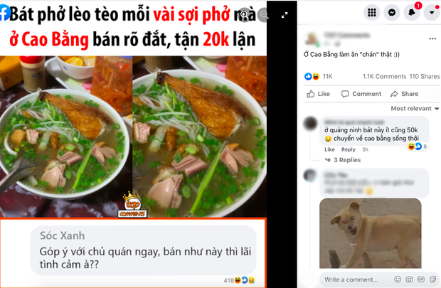  Sửng sốt bát phở 20k đầy thịt, chỗ nào ở Việt Nam mà bán rẻ vậy? - Ảnh 1.