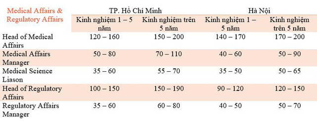 Ngành nào có mức lương cao nhất Việt Nam, có vị trí lên tới 600 triệu đồng? - Ảnh 2.